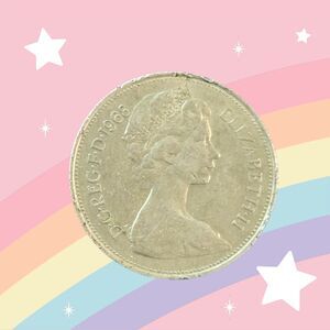 1968 10 New Pence coin